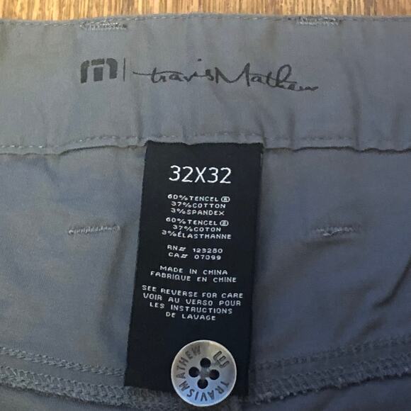 Travis Mathew The Trifecta Pant in Castlerock Gray Size 32x32 - Picture 9 of 10